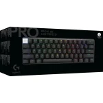 Logitech PRO X 60 Ασύρματο Οπτικό Gaming Πληκτρολόγιο 60% με RGB φωτισμό (International English) 920-011911 - Image 2