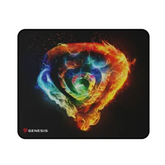 Genesis Carbon 500 M Fire Mouse Pad Γκρι NPG-2099