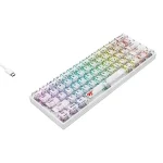 Havit KB877L Gaming Μηχανικό Πληκτρολόγιο 60% με Custom διακόπτες και RGB φωτισμό (Αγγλικό US) Λευκό - Image 4