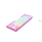 Havit KB877L Gaming Μηχανικό Πληκτρολόγιο 60% με Custom διακόπτες και RGB φωτισμό (Αγγλικό US) Λευκό - Image 10