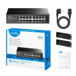 Cudy GS1016 v1 Unmanaged L2 Switch με 16 Θύρες Gigabit (1Gbps) Ethernet - Image 3