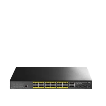 Cudy GS2028PS4 Managed L2 PoE+ Switch με 24 Θύρες Gigabit (1Gbps) Ethernet GS2028PS4-400W