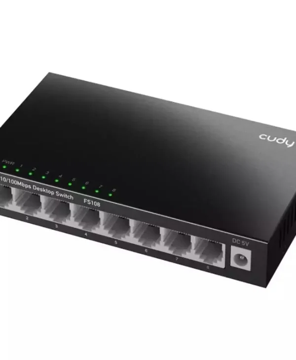 Cudy FS108 v1 Unmanaged Switch με 8 Θύρες Ethernet