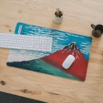 Grupo Erik Red Fuji Hokusai Gaming Mouse Pad Erik22776 - Image 3