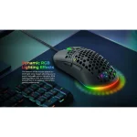 Havit MS1036 RGB Gaming Ποντίκι 7200 DPI Μαύρο - Image 6