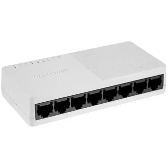 Hikvision DS-3E0108D-O Unmanaged L2 Switch με 8 Θύρες Ethernet
