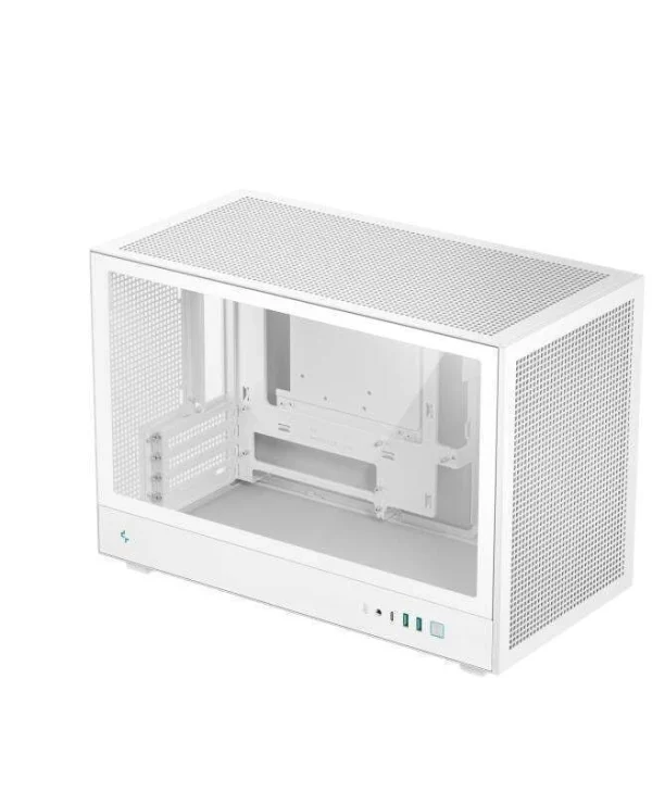 Deepcool CH260 Gaming Micro Tower Κουτί Υπολογιστή με Πλαϊνό Παράθυρο Λευκό R-CH260-WHNGM0-G-1