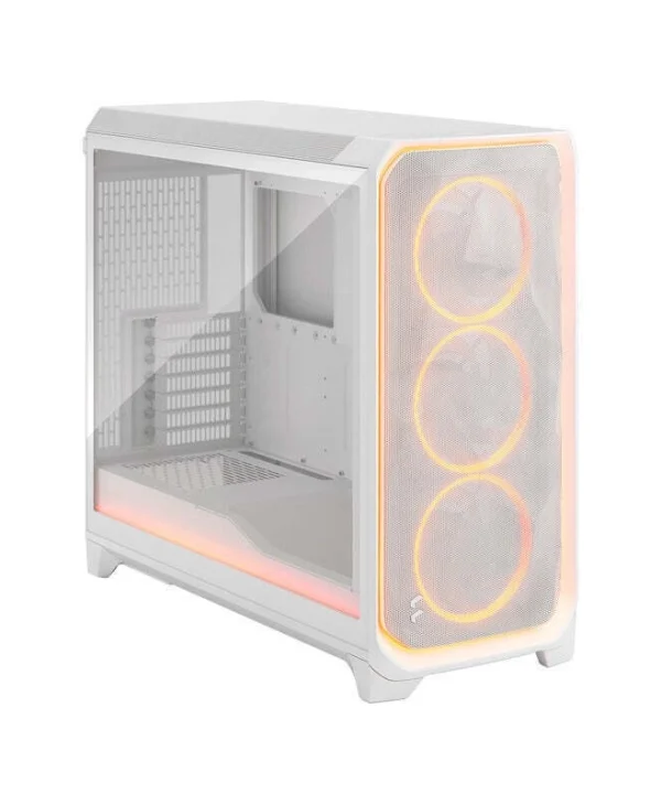 Fractal Design Meshify 3 XL Ambience Pro RGB Clear Tint Gaming Midi Tower Κουτί Υπολογιστή με Πλαϊνό Παράθυρο Λευκό FD-C-MES3X-05