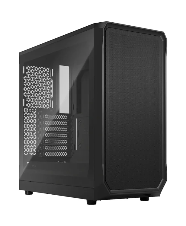 Fractal Design Focus 2 Midi Tower Κουτί Υπολογιστή με Πλαϊνό Παράθυρο Black TG FD-C-FOC2A-01