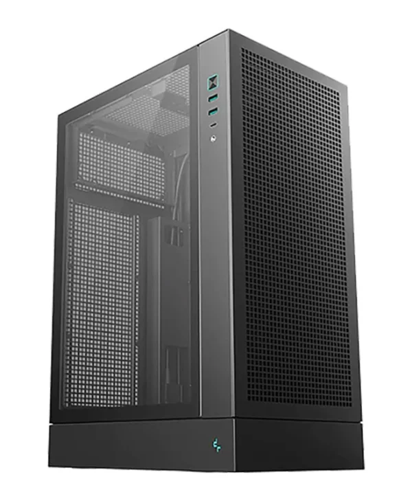 Deepcool CH170 PLUS Midi Tower Κουτί Υπολογιστή με Πλαϊνό Παράθυρο Μαύρο R-CH170-BKNGM0-G