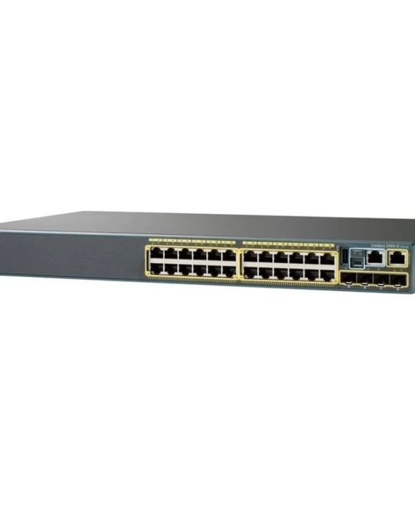 Cisco WS-C2960X-24TS-LL Managed L2 Switch με 24 Θύρες Gigabit (1Gbps) Ethernet και 2 SFP Θύρες