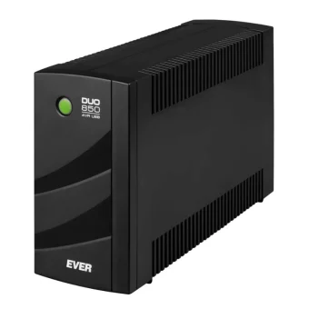 Ever Duo 850 UPS Line-Interactive 550W με 3 Schuko Πρίζες T/DAVRTO-000K85/01