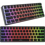 Genesis Thor 660 G2 Gaming Μηχανικό Πληκτρολόγιο 60% με Gateron Red διακόπτες και RGB φωτισμό (Αγγλικό US) NKG-1916 - Image 2