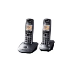 Panasonic KX-TG2512 Ασύρματο Τηλέφωνο Duo Μαύρο KX-TG2512PDT - Image 3