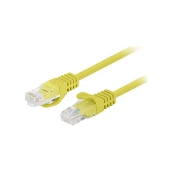 Lanberg U/UTP Cat.5e Καλώδιο Δικτύου Ethernet 1.5m Κίτρινο 1τμχ PCU5-20CC-0150-Y