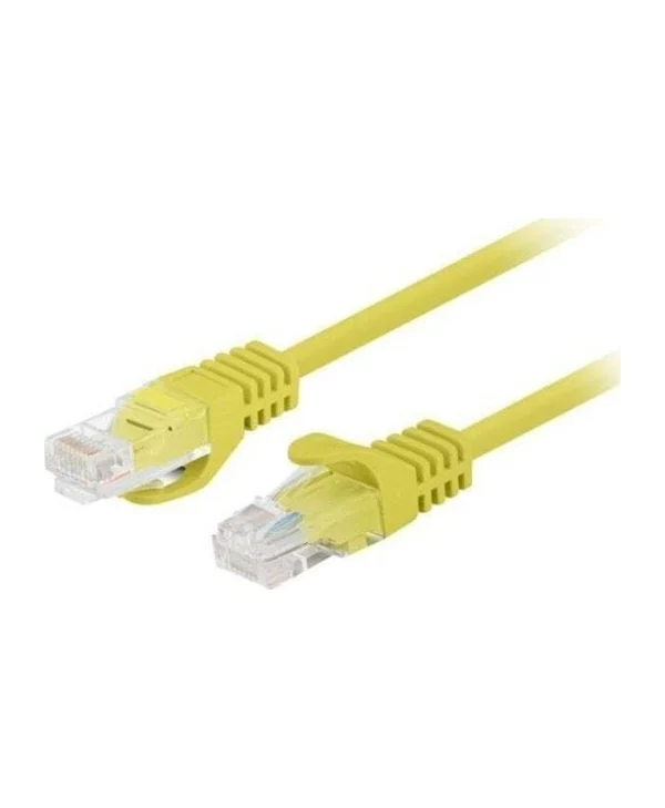Lanberg U/UTP Cat.5e Καλώδιο Δικτύου Ethernet 1.5m Κίτρινο 1τμχ PCU5-20CC-0150-Y
