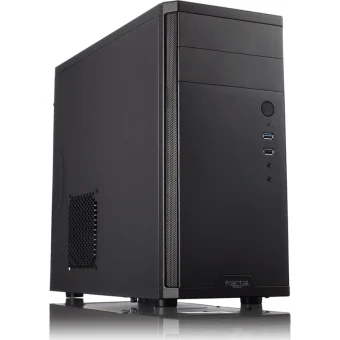 Fractal Design Core 1100 Midi Tower Κουτί Υπολογιστή Μαύρο FD-CA-CORE-1100-BL
