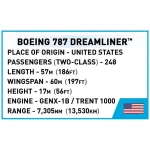 Cobi Τουβλάκια Boeing 787-8 Dreamliner για 9+ Ετών 836τμχ COBI-26603 - Image 9