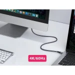 Equip Cable USB-C 4.0 Male - USB C 4.0 Male 100W 4K/60Hz 20Gbps 2m Black 128382 - Image 5
