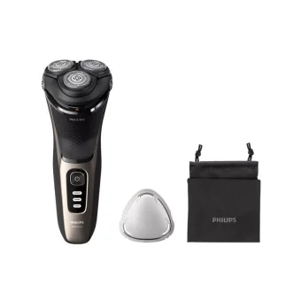Philips Rotation Shaver Trimmer for Men Black  Gold S3242/12