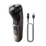 Philips Rotation Shaver Trimmer for Men Black  Gold S3242/12 - Image 3