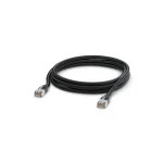 Ubiquiti U/FTP (STP) Cat.5e Καλώδιο Δικτύου Ethernet εξωτερικού χώρου 3m Μαύρο 1τμχ UACC-Cable-Patch-Outdoor-3M-BK