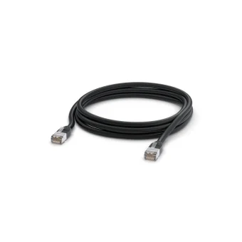Ubiquiti U/FTP (STP) Cat.5e Καλώδιο Δικτύου Ethernet εξωτερικού χώρου 3m Μαύρο 1τμχ UACC-Cable-Patch-Outdoor-3M-BK