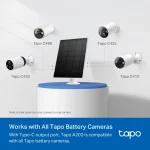 TP-LINK Ηλιακό Panel Συστημάτων CCTV TAPO A202 - Image 3