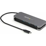 StarTech USB 3.0 Hub 4 Θυρών με σύνδεση USB-C Ασημί HB30CM3A1CB
