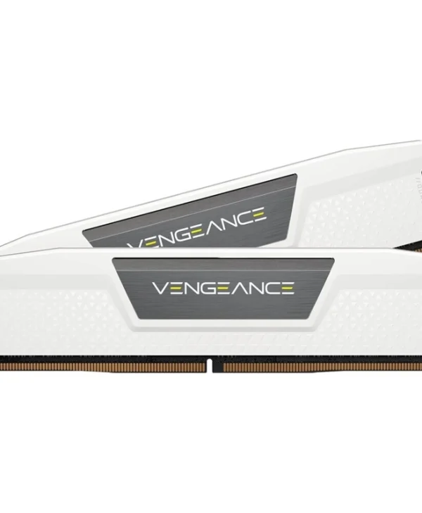 Corsair Vengeance White DDR5 32GB RAM με 2x16GB Modules και Ταχύτητα 6400 για Desktop CMK32GX5M2B6400Z36W