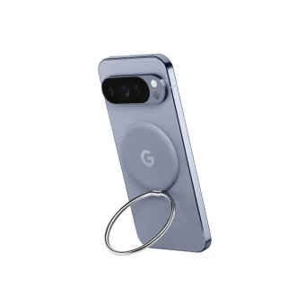 Google Pixelsnap Ring Stand – Qi2 Compatible – Lean Back Enjoy Playback Made By Google GA09954-WW