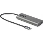 StarTech USB-C Docking Station με HDMI/DisplayPort 4K PD Ethernet και συνδεση 2 Οθονών Ασημί (DKT31CMDPHPD) - Image 2