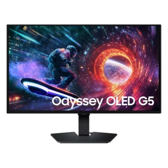 Samsung Odyssey G5 G50SF OLED HDR Gaming Monitor 27" QHD 2560x1440 180Hz με Χρόνο Απόκρισης 0.03ms GTG LS27FG502SUXEN