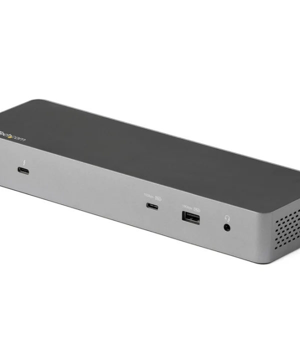 StarTech USB-C / USB-A Docking Station με 4K PD Ethernet Γκρι (TB3CDK2DHUE)