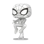Funko Pop! Marvel: Marvel - Spider-Man (Sketched) 1574 Bobble-Head Special Edition 90300