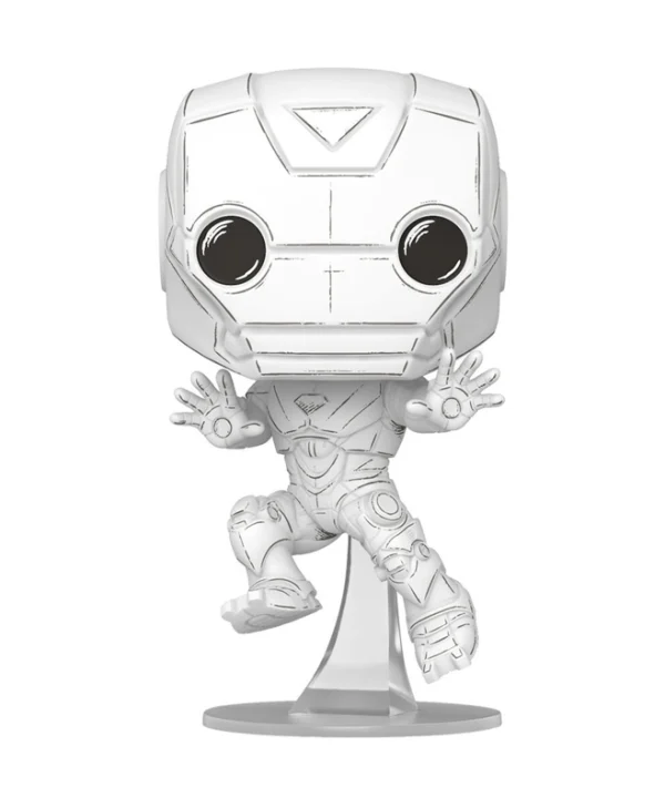 Funko Pop! Marvel: Marvel - Iron Man (Sketched) 1572 Bobble-Head 90298