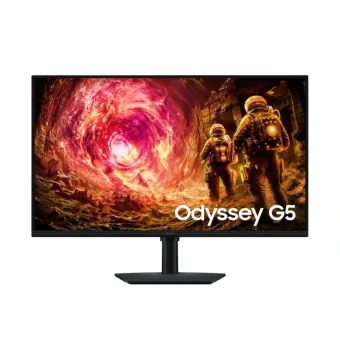 Samsung Odyssey G5 G50F IPS HDR Gaming Monitor 32" QHD 2560x1440 180Hz με Χρόνο Απόκρισης 1ms GTG LS32FG502EUXEN