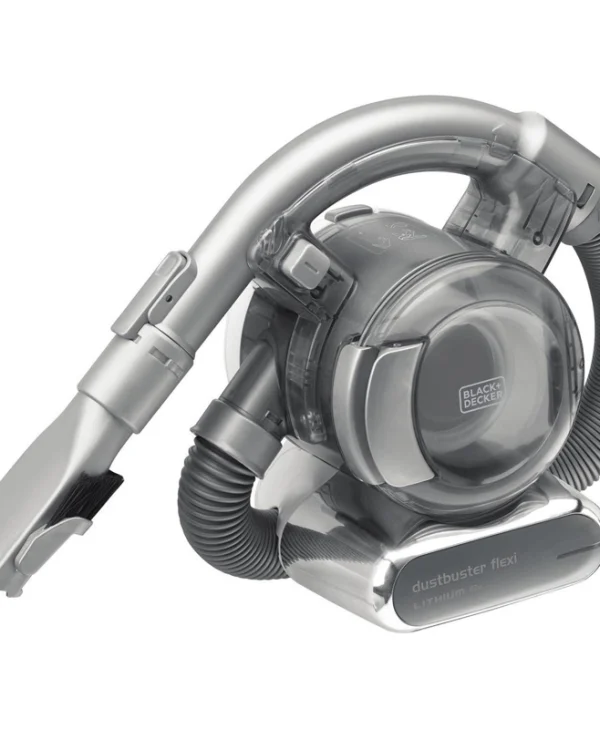 Black & Decker Επαναφορτιζόμενο Σκουπάκι Χειρός 18V Ασημί PD1820L-QW