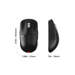 Pulsar X2A eS Medium Ασύρματο Gaming Ποντίκι Μαύρο PX2AES21 - Image 5