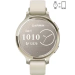 Garmin Lily 2 Aluminium 35mm Αδιάβροχο Smartwatch με Παλμογράφο (Gold/Bone) 010-02891-00 - Image 4