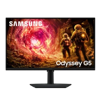 Samsung Odyssey G5 G50F IPS HDR Gaming Monitor 27" QHD 2560x1440 180Hz με Χρόνο Απόκρισης 1ms GTG LS27FG502EUXEN