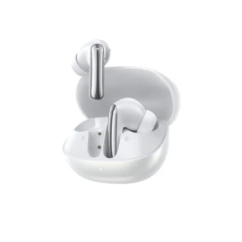 QCY MeloBuds N20 Bluetooth Handsfree Ακουστικά με Αντοχή στον Ιδρώτα και Θήκη Φόρτισης Λευκά QCY-HT20 White