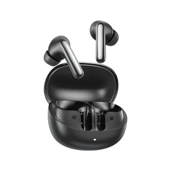QCY MeloBuds N60 Bluetooth Handsfree Ακουστικά με Αντοχή στον Ιδρώτα και Θήκη Φόρτισης Μαύρα QCY-HT19 Black