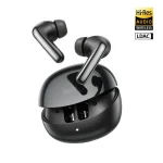 QCY MeloBuds N60 Bluetooth Handsfree Ακουστικά με Αντοχή στον Ιδρώτα και Θήκη Φόρτισης Μαύρα QCY-HT19 Black - Image 2