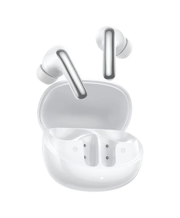 QCY MeloBuds N60 Bluetooth Handsfree Ακουστικά με Αντοχή στον Ιδρώτα και Θήκη Φόρτισης Λευκά QCY-HT19 White