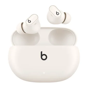 Beats Studio Buds+ Bluetooth Handsfree Ακουστικά με Αντοχή στον Ιδρώτα και Θήκη Φόρτισης Ivory MQLJ3ZM/A
