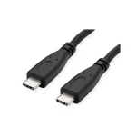 Roline USB 2.0 Cable USB-C male - USB-C 100W Χρυσό 0.5m (11.02.9057)