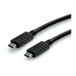 Roline USB 2.0 Cable USB-C male - USB-C 100W Χρυσό 0.5m (11.02.9057) - Image 3