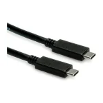 Roline USB 2.0 Cable USB-C male - USB-C 100W Χρυσό 0.5m (11.02.9057) - Image 5