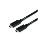 Roline USB 3.2 Cable USB-C male - USB-C 100W Μαύρο 2m 11.02.9055